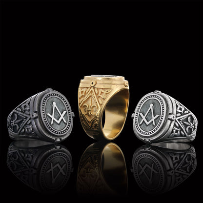 Lodge Masonic Ring, Custom Mason Ring, Special Masonic Ring