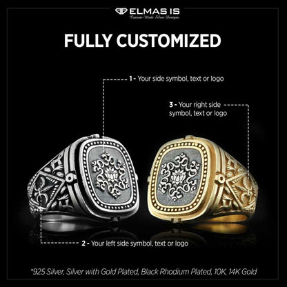 Lotus Buddha Ring
