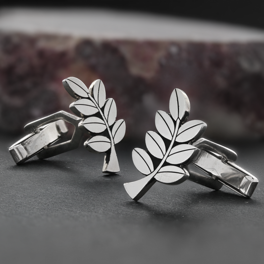 Acacia Masonic Cufflink