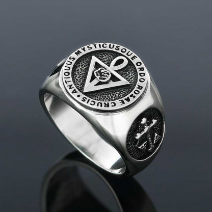 Rosae Crucis Masonic Ring