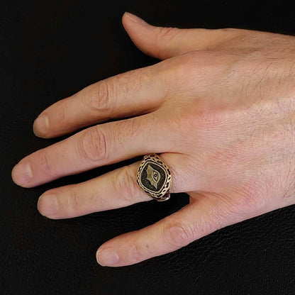 Masonic Symbolism of the Eye of Providence Masonic Ring