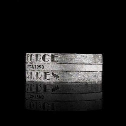 Memories Motto Band Ring