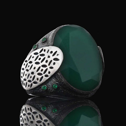 Men Silver Ring 925 Sterling