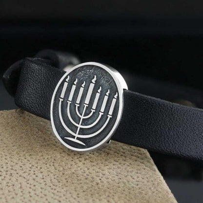 Menorah Isolated Bracelet