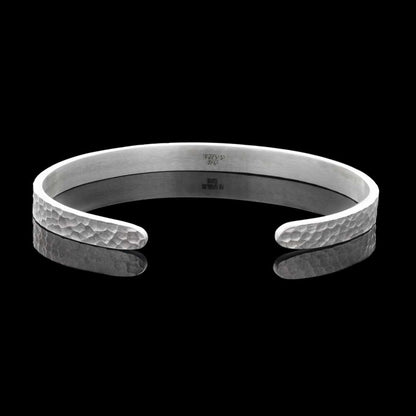Mens Silver Cuff Bracelet