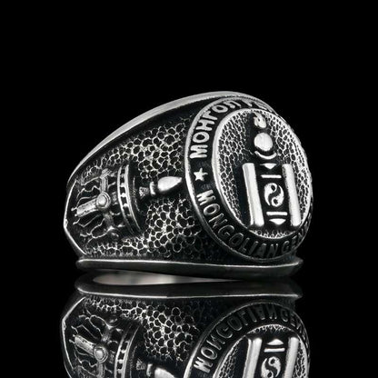 Mongolia Military Rings