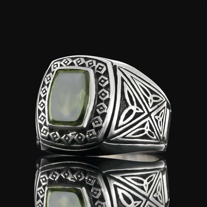 Motif Silver Men Ring