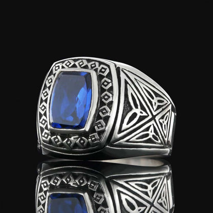 Motif Silver Men Ring