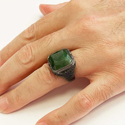 Motif Silver Ring