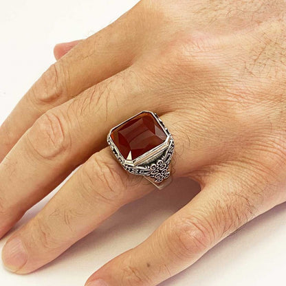Motif Silver Ring