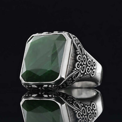 Motif Silver Ring