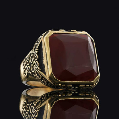 Motif Silver Ring