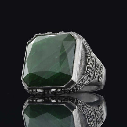 Motif Silver Ring