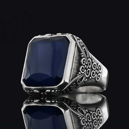 Motif Silver Ring