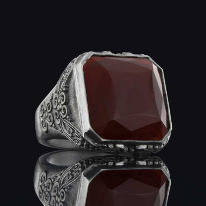 Motif Silver Ring