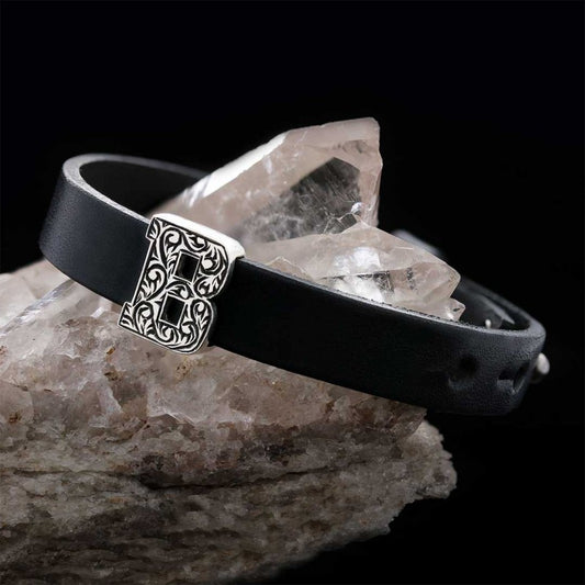 Motif Special Design Alphabet Letter B Bracelet