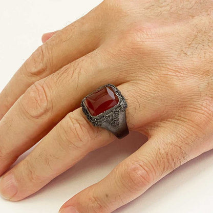 Motif Stone Ring