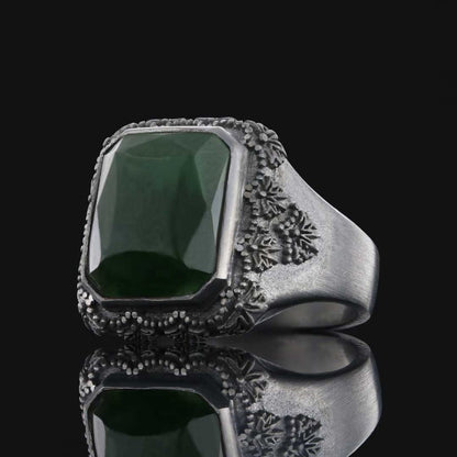 Motif Stone Ring