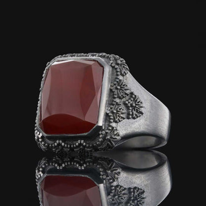 Motif Stone Ring