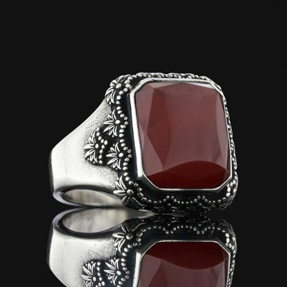 Motif Stone Ring