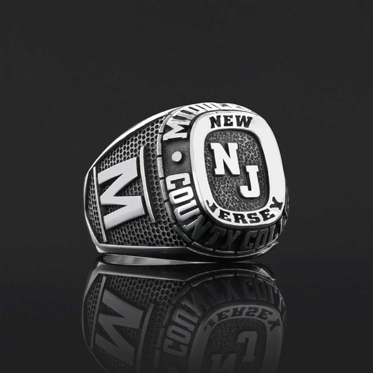 New Jersey University Ring, Mcneil High School Graduation Ring, Class Ring, College Class Ring
