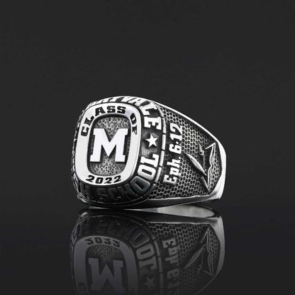 New Jersey University Ring, Mcneil High School Graduation Ring, Class Ring, College Class Ring