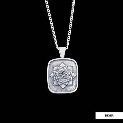 Om Pendant, Aum Necklace, Yoga Inspired Om Talisman, Spiritual Jewelry, Spiritual Jewelry, Elegant Om Necklace