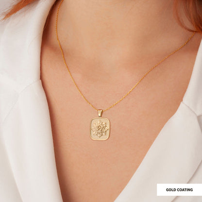 Om Pendant, Aum Necklace, Yoga Inspired Om Talisman, Spiritual Jewelry, Spiritual Jewelry, Elegant Om Necklace