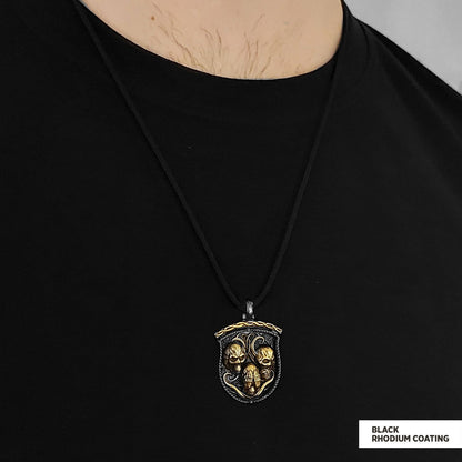 Pendant I Do Not See Nor Hear Nor Speak