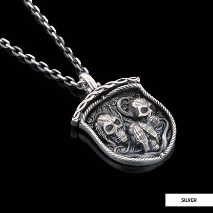 Pendant I Do Not See Nor Hear Nor Speak