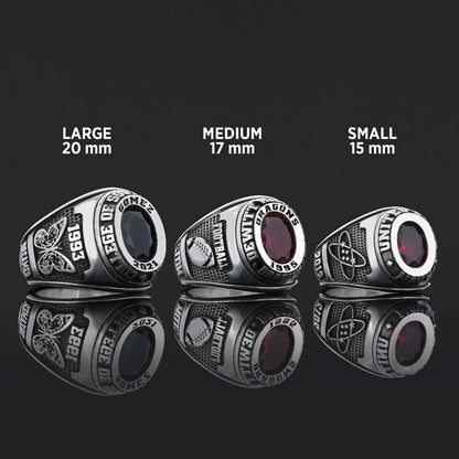 Collage of Southen Nevada Ring, Customized High School Ring, University Ring, Graduation Collage Ring