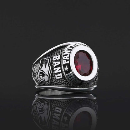 Pennsylvania Nation Guard University Ring, Customized High School Ring, Class Ring, Graduation Collage Ring