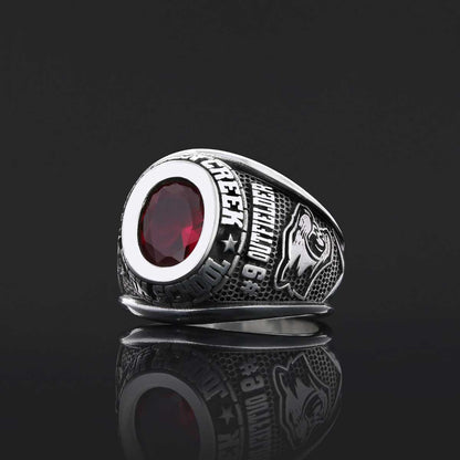 Pennsylvania Nation Guard University Ring, Customized High School Ring, Class Ring, Graduation Collage Ring
