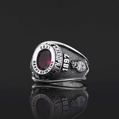 Pennsylvania Nation Guard University Ring, Customized High School Ring, Class Ring, Graduation Collage Ring