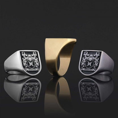 Personalized Family Ring, 925 Sterling Silver Design Family Ring