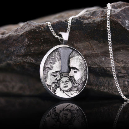 Personalized Picture Necklace, Capture Your Best Moments in Jewelry