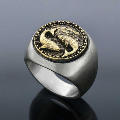 Pisces Horoscope Ring