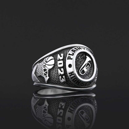 Plainville High School Ring, University Graduation Ring, Class Ring, College Class Ring