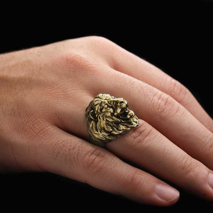Roaring Lion Ring