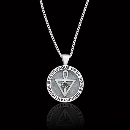 Rosae Crucis Masonic Pendant