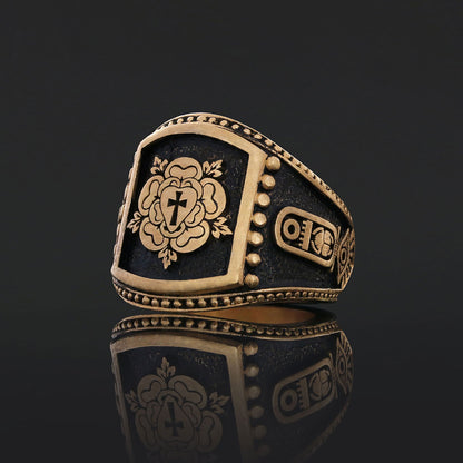 Rosae Crucis Ring, A Symbol of Tradition and Honor, Custom Rosae Crucis Ring