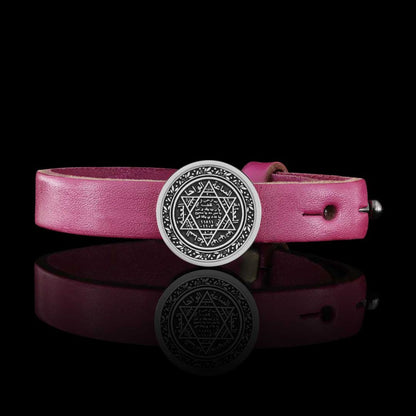 Seal Of Solomon Silver Bracelet