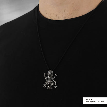 Silver Ganesha Pendant