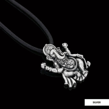 Silver Ganesha Pendant