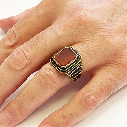 Silver Men Ring