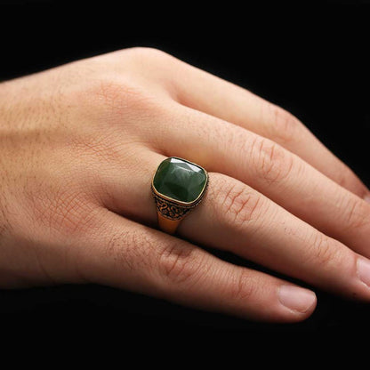 Silver Motif Ring