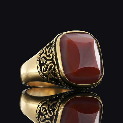 Silver Motif Ring