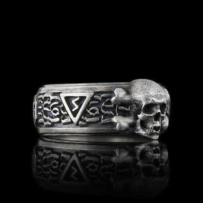 Silver Skull Special Design Ring