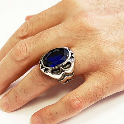 Silver Stone Ring