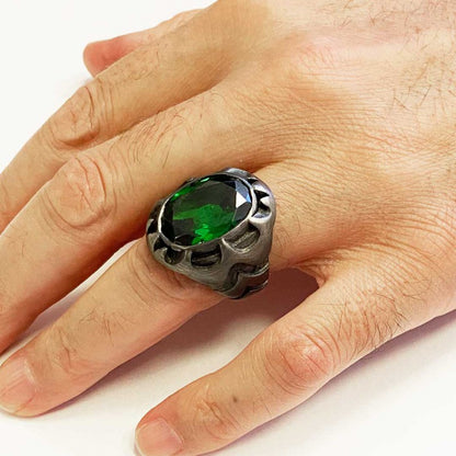 Silver Stone Ring